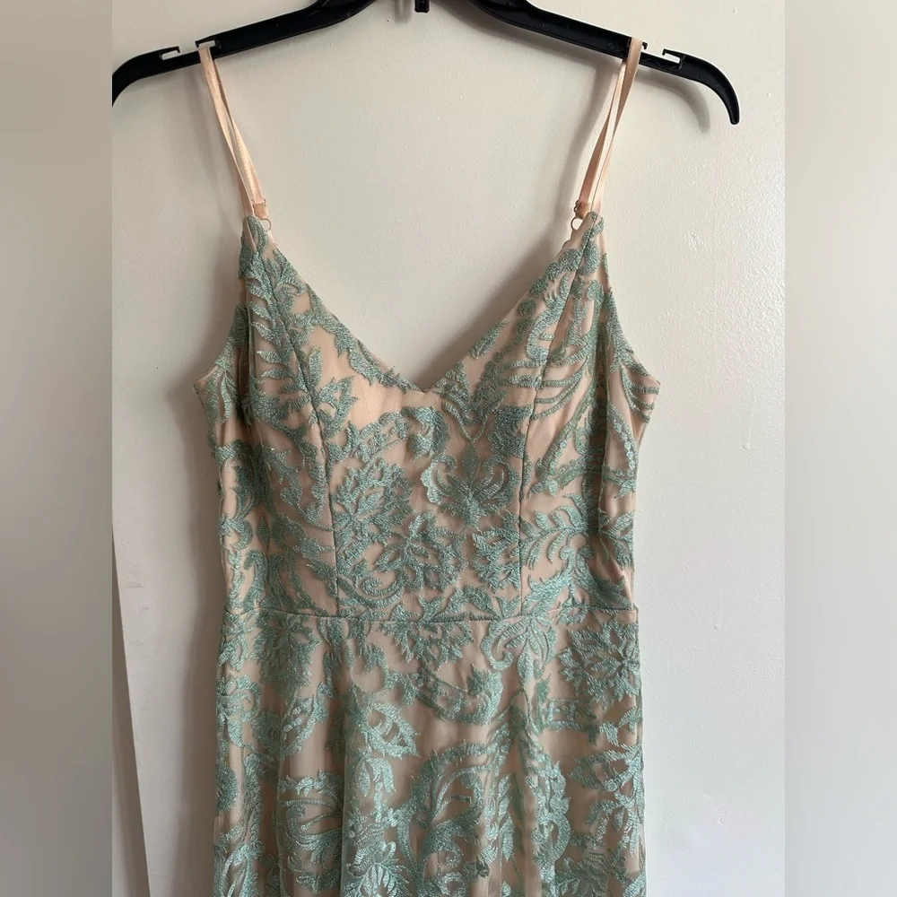 Speechless Mint Green Lace Maxi Dress - Picture 3 of 12